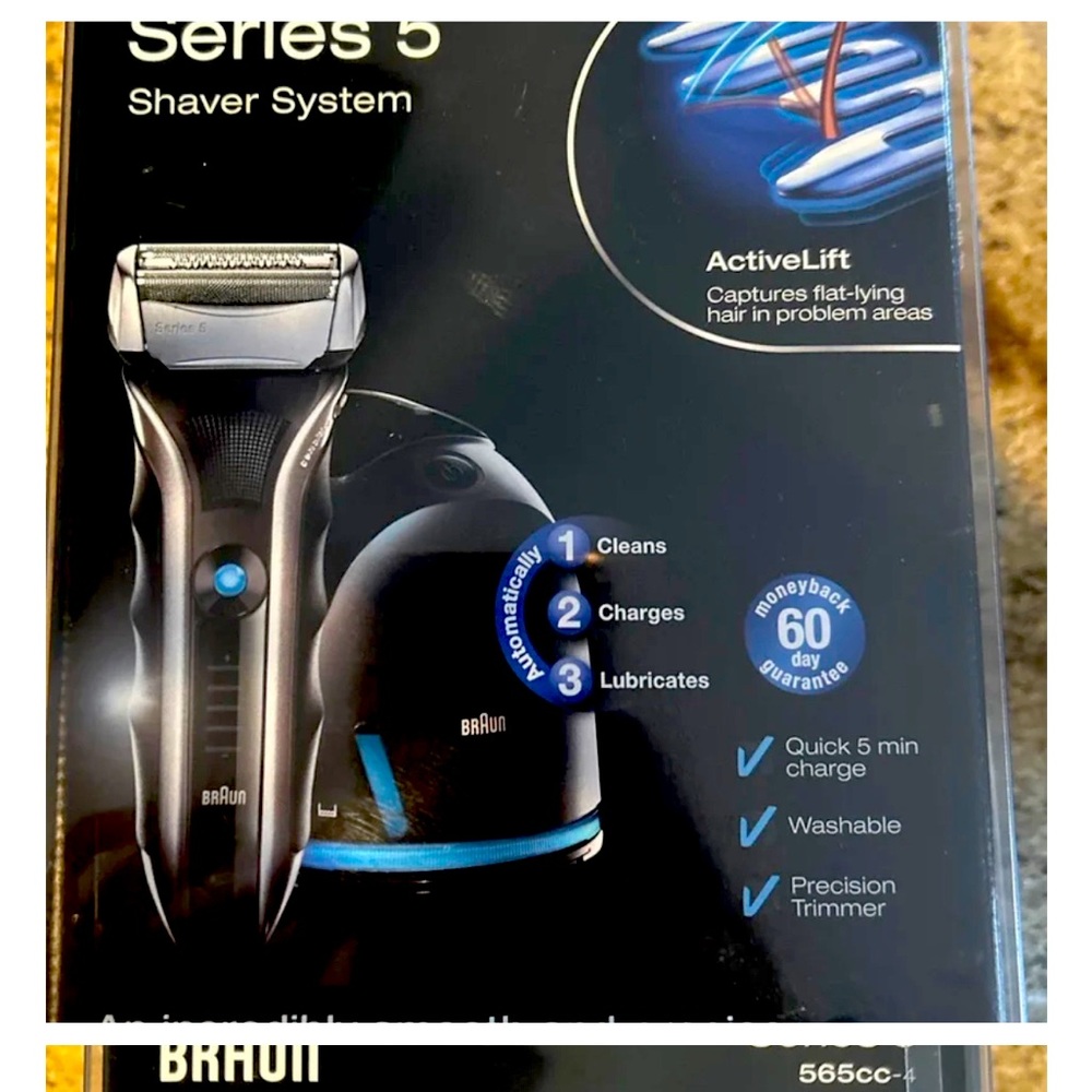 Unopened Braun Series 5 shaver